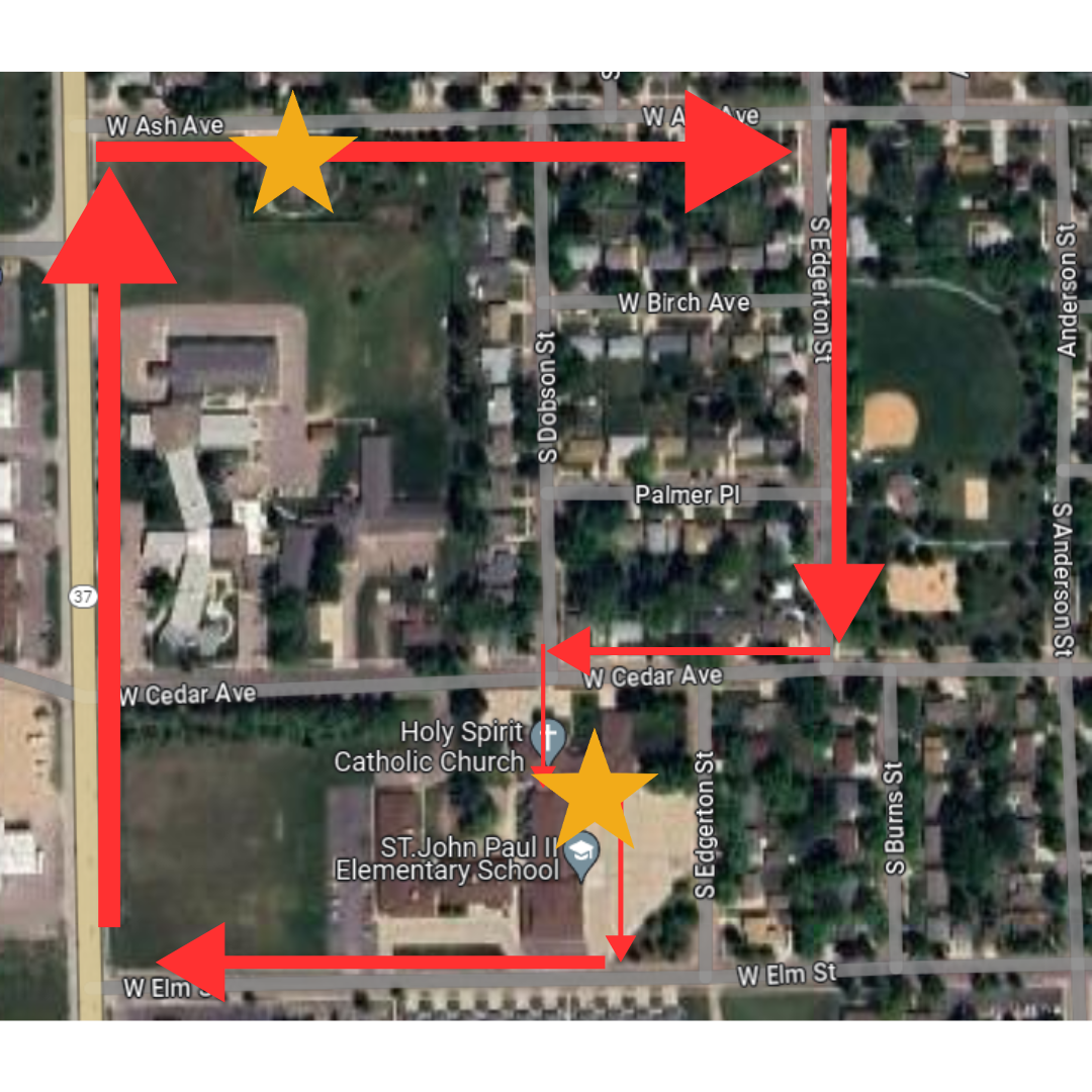 CC Procession route 052024