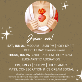 Sacred Heart of Jesus Consecration & Celebration